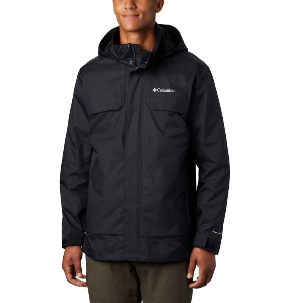 Columbia Trail Softshell Jacket Black For Men's NZ15629 New Zealand